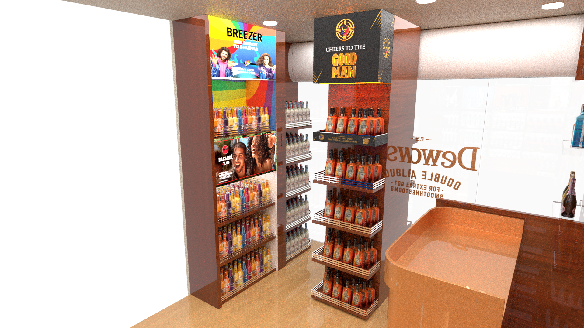 Retail Transformation Wine Shop